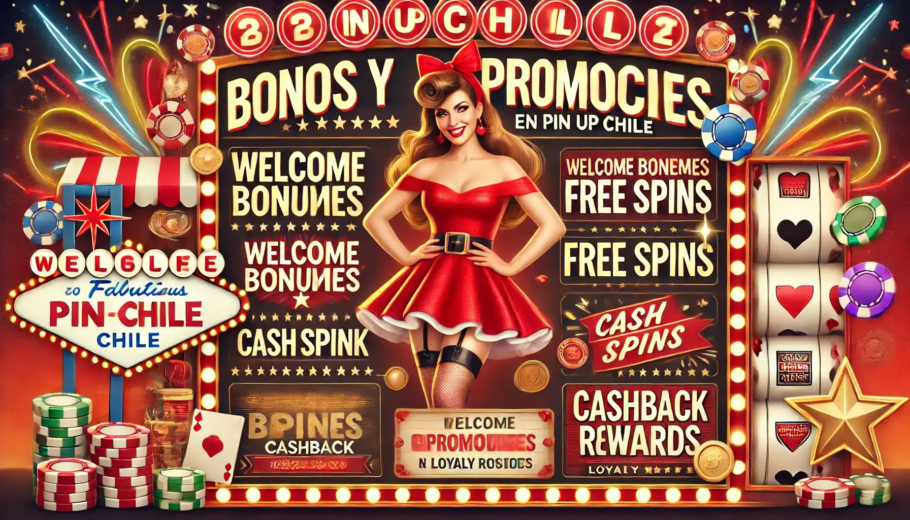 Bonos y Promociones en Pin Up Chile